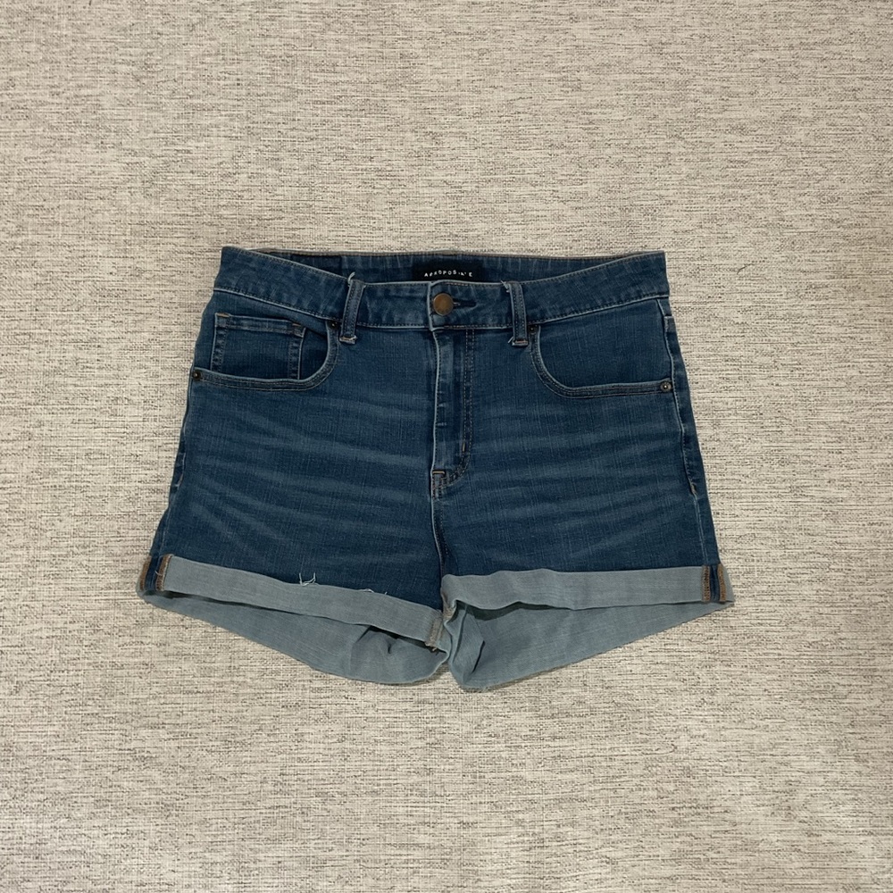 Aeropostale Denim Blue Women's Shorts